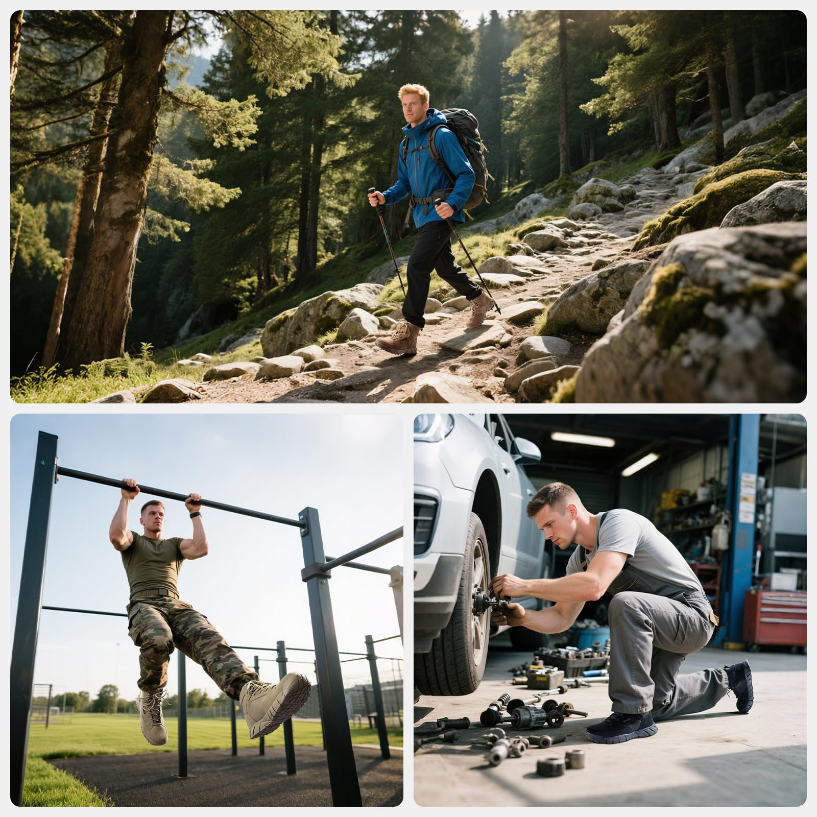 Мужские ботинки FREE SOLDIER, фото №9