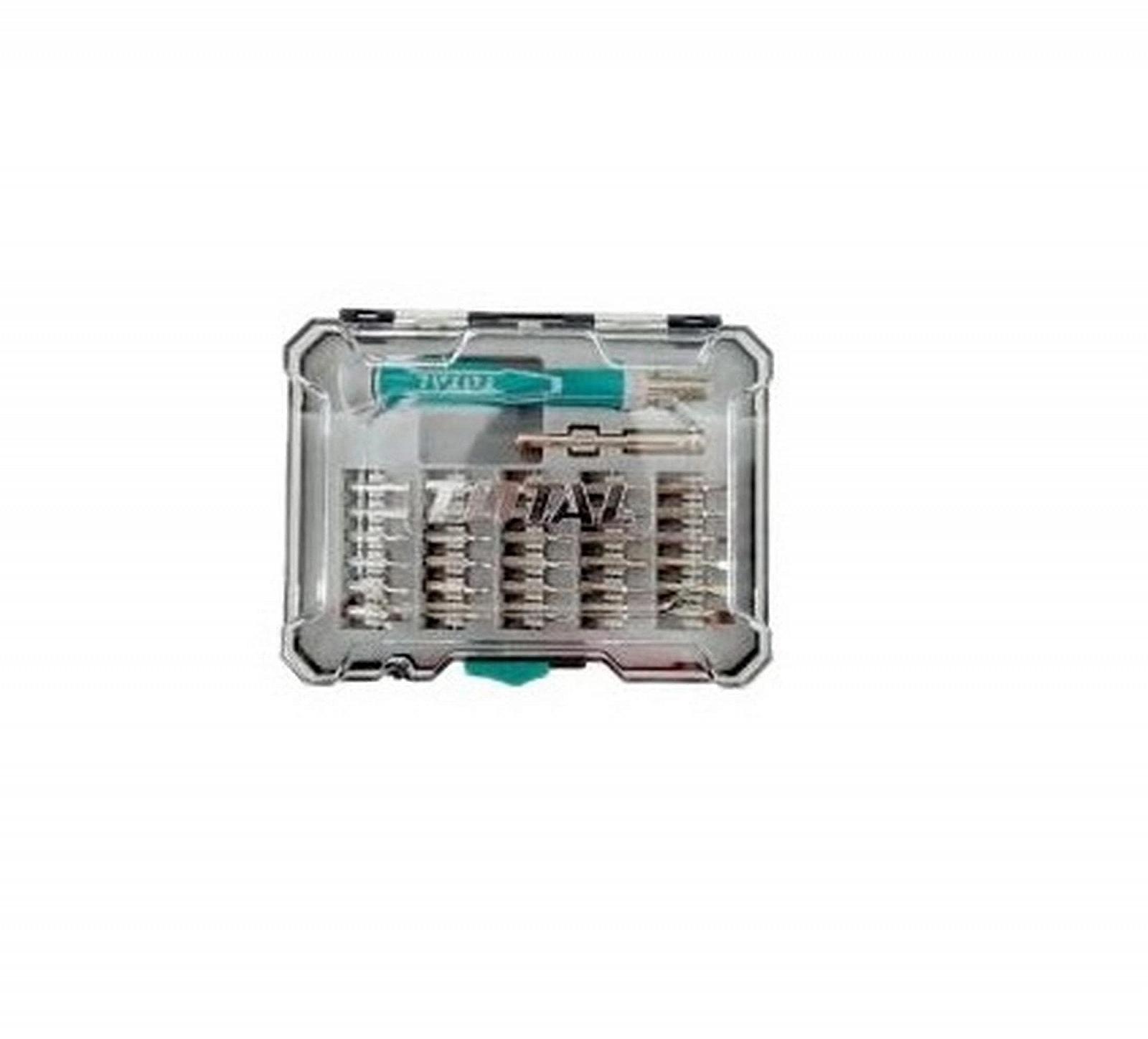 Набір викруток TOTAL з 30 прецизійними насадками, фото №4 Набір викруток TOTAL з 30 прецизійними насадками, фото №4