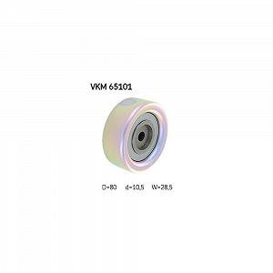 Ролик обвідний/напрямний SKF VKM 65101 поліклинового ременя для MITSUBISHI - Фото 1