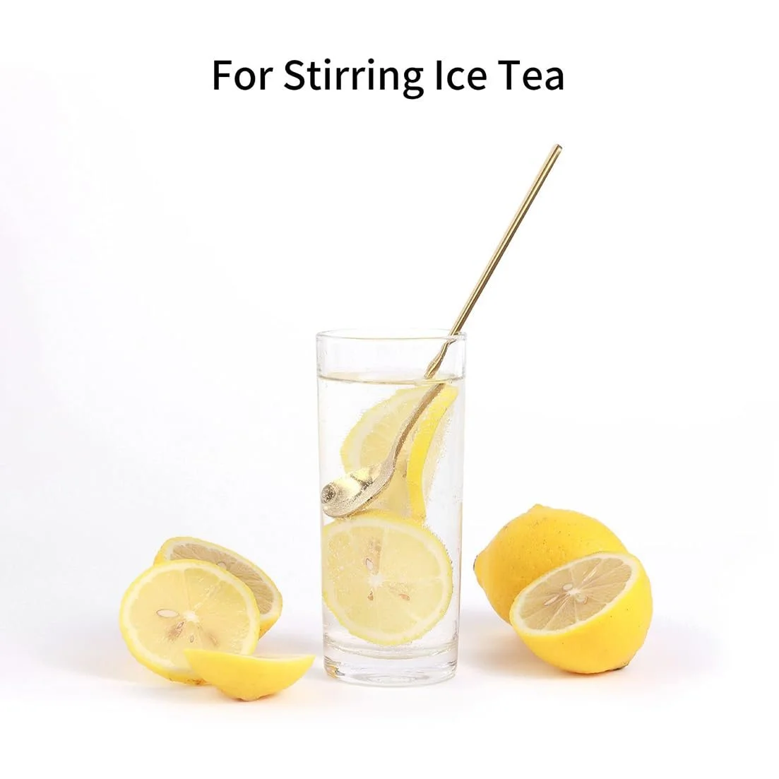 Набір кавових ложок Gold, 12 штук, 13 см, фото №5