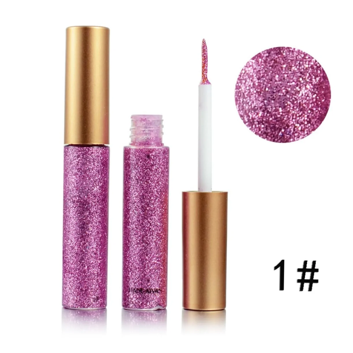 Фломастер-підводка для очей Beaupretty Glitzer-Lidschatten Рідка Блискучий Різнокольоровий, фото №7