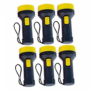 Міні ліхтарик LED пластиковий ABS (6 шт.) - Фото 1