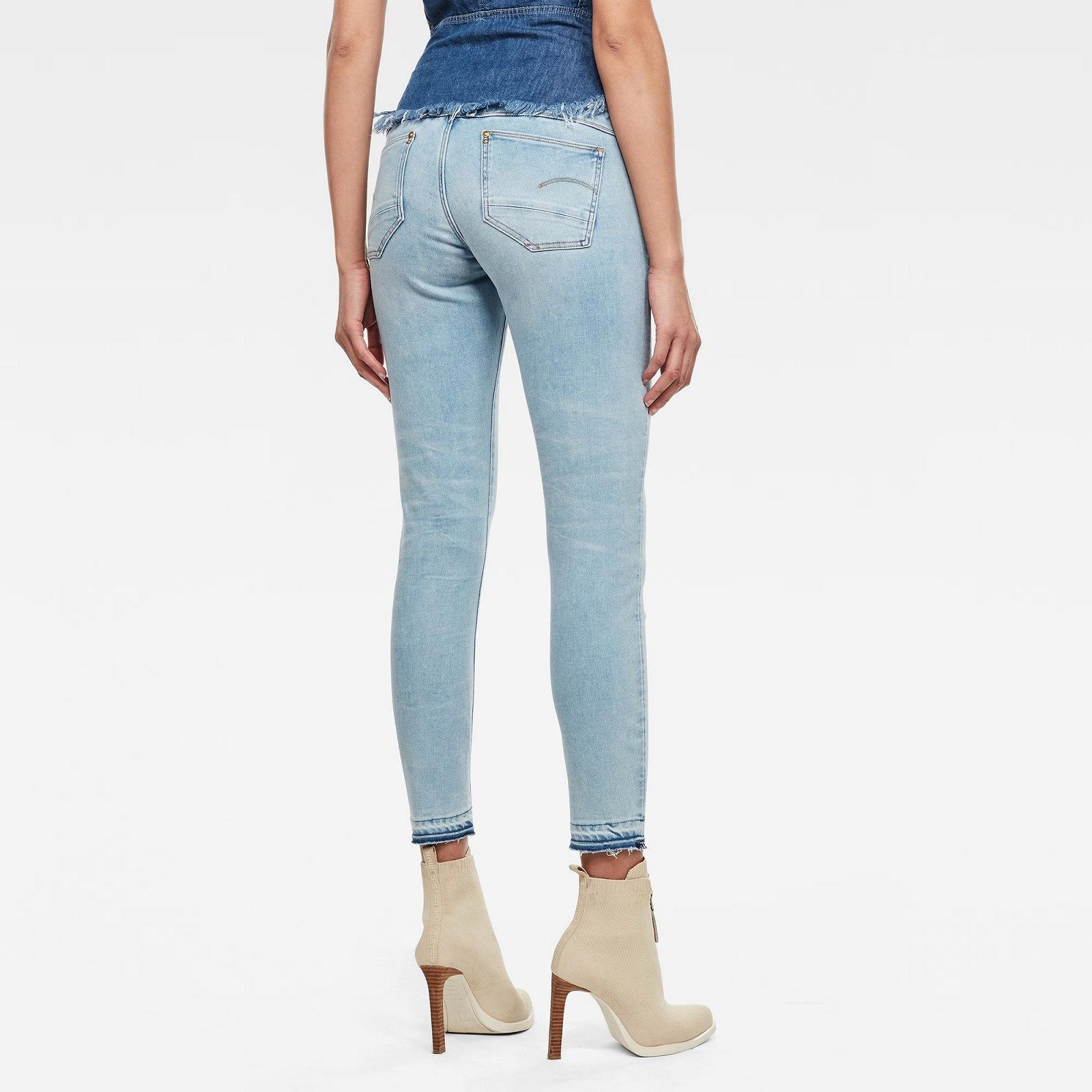 Жіночі джинси G‑STAR RAW Lynn Mid Skinny Topaz Blue - 26, фото №2