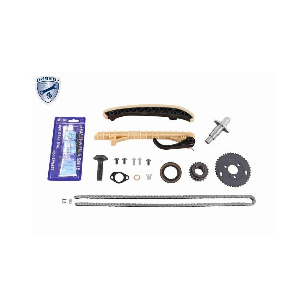 Комплект ланцюга ГРМ VAICO EXPERT KITS + V30-10014 для MERCEDES-BENZ з боку двигуна, фото №1 Комплект ланцюга ГРМ VAICO EXPERT KITS + V30-10014 для MERCEDES-BENZ з боку двигуна, фото №1