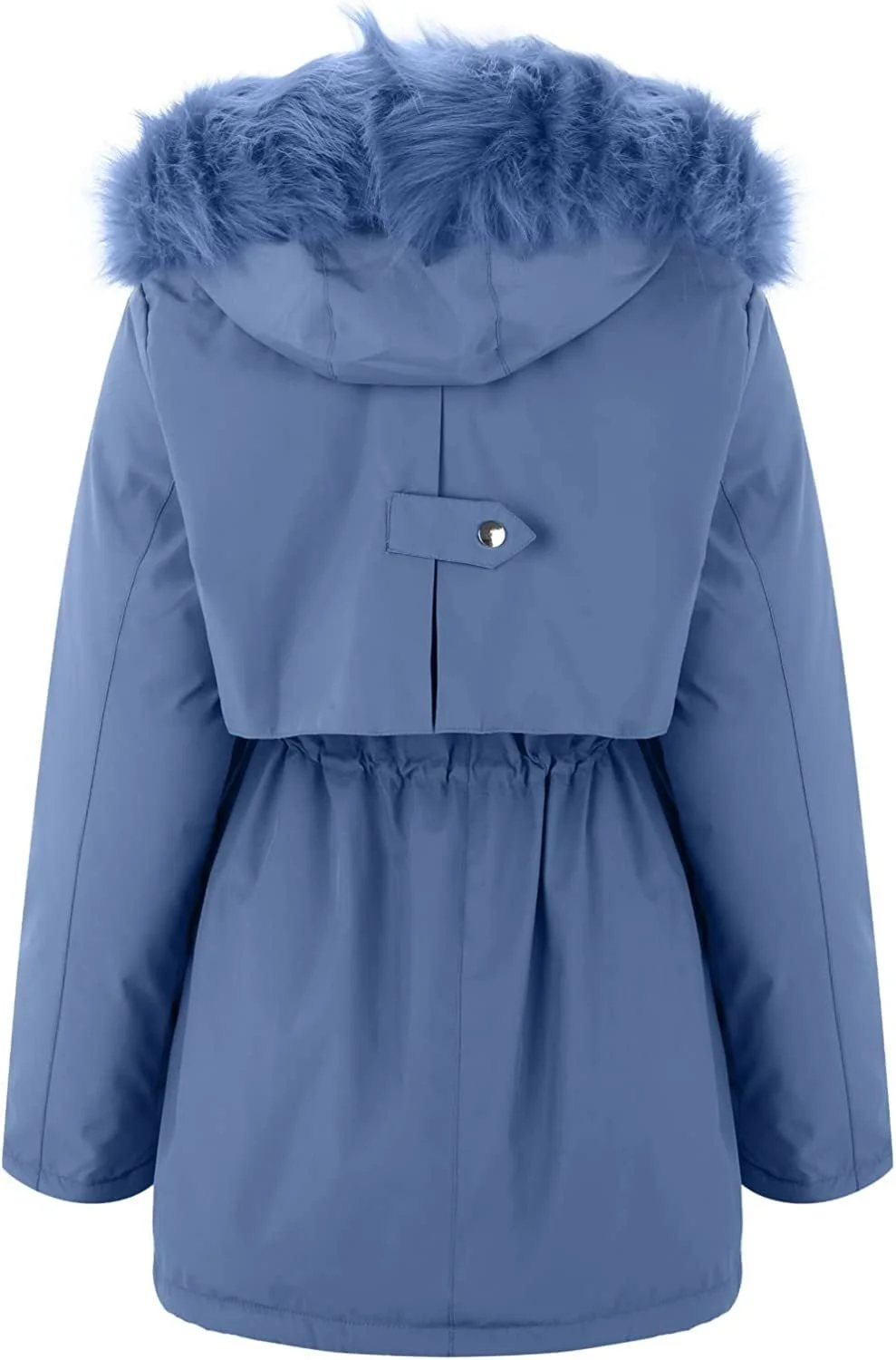 Пальто Vagbalena Зимнее Женское С шерпа подкладкой С капюшоном, фото №2