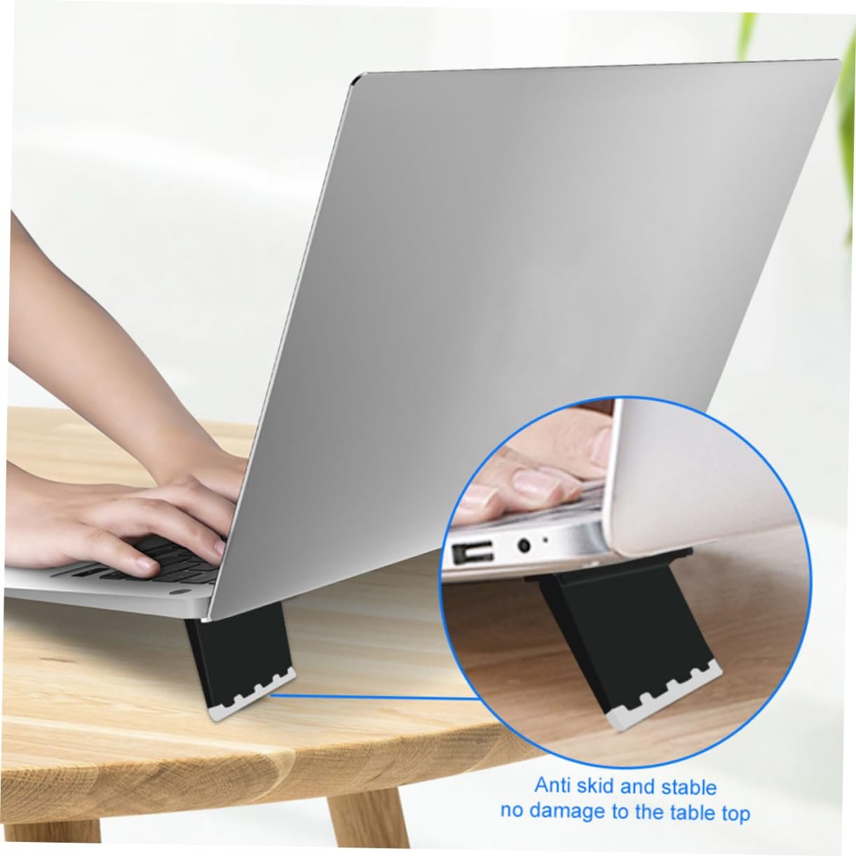 Підставка для ноутбука NUOBESTY Портативна складана для охолодження, 4 шт., фото №6