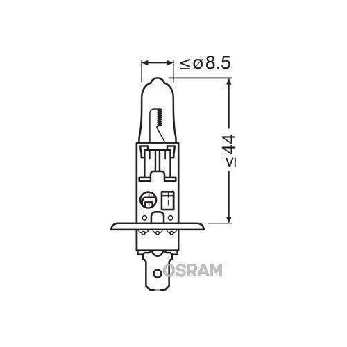 Лампа бокового статичного освітлення OSRAM ORIGINAL 64150, фото №3