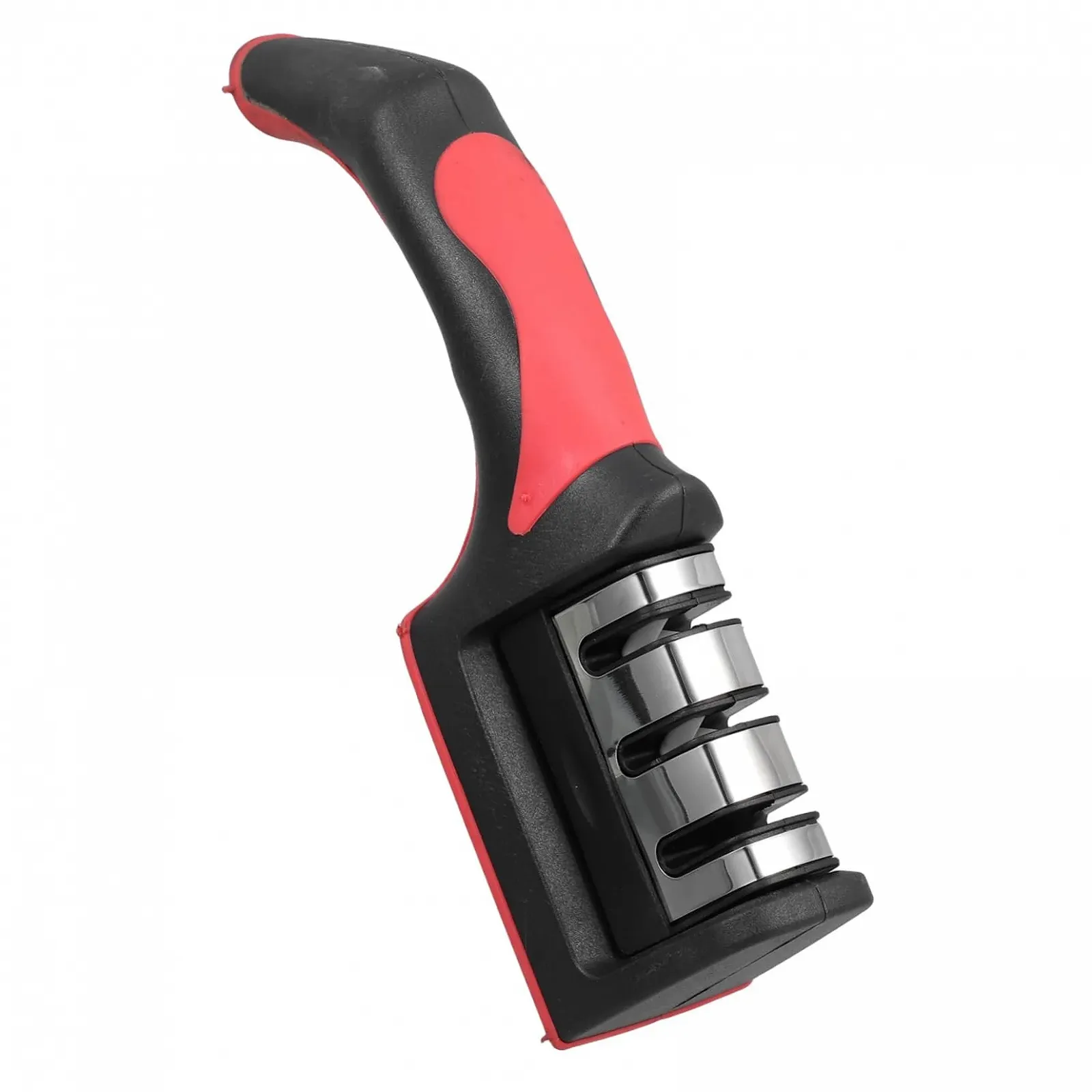 Точилка для ножів TOPBATHY ручна нержавіюча сталь триступенева, фото №1