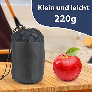 Спальный мешок Ultralight Microfibre с подушечкой и карманом на молнии 90 x 220 см synthetic.ua - Фото 1