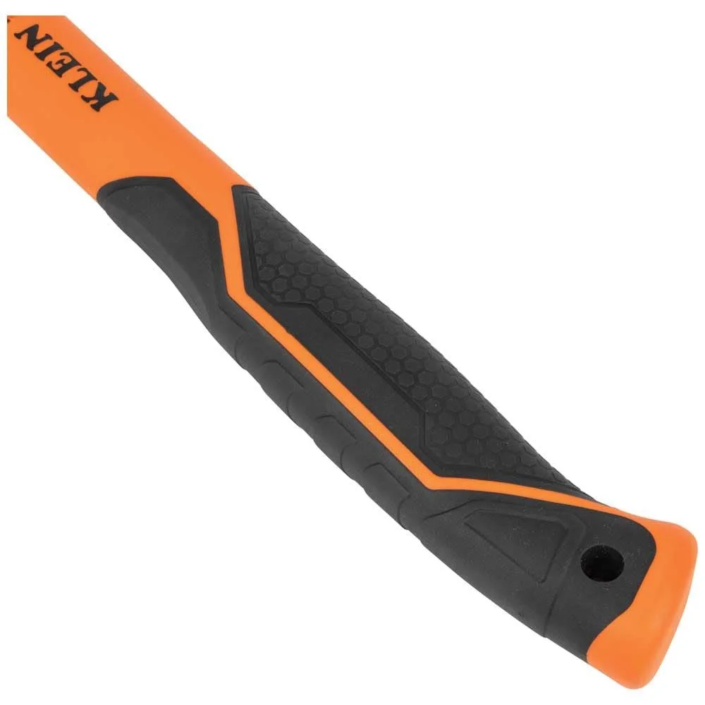 Молоток-гвоздодер Klein Tools H80816 13" 16 унций с гладкой головкой и ручкой из стекловолокна, фото №12