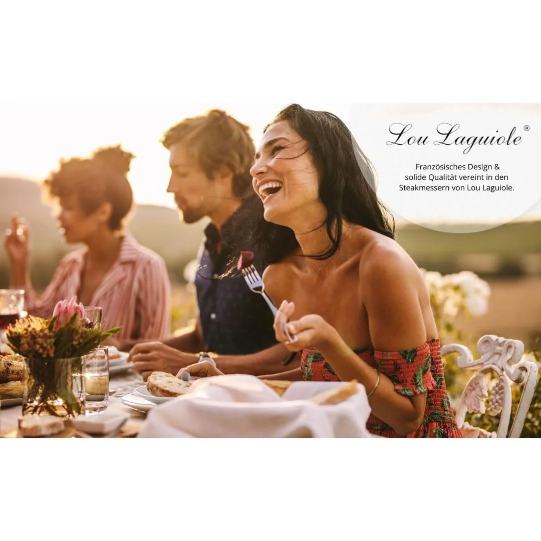 Набір столових приборів для стейка Lou Laguiole, 24 предмети, фото №8