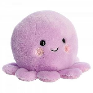 Мягкая игрушка Aurora Palm Pals Oliver Octopus 33681 Фиолетовый 13 см synthetic.ua - Фото 1
