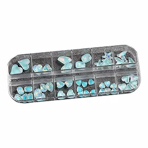 Кришталеві прикраси для нігтів 3D діамант 12 сіток - Фото 1