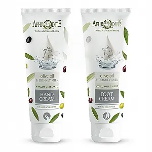 Крем для рук та ніг Aphrodite Jugendelixir Набір лосьйонів (Крем для ніг 100 мл, Крем для рук 100 мл) - Фото 1