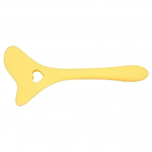 Купить Инструмент для помощи в нанесении макияжа, легко очищаемый, многоразовый силиконовый, с аппликатором для крема, для рисования теней для век Желтый - Фото 1 Инструмент для помощи в нанесении макияжа, легко очищаемый, многоразовый силиконовый, с аппликатором для крема, для рисования теней для век Желтый - Фото 1