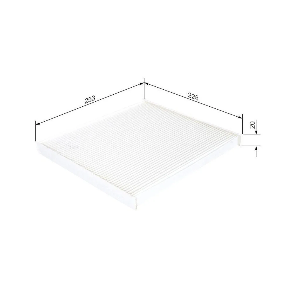 Фільтр салону BOSCH 1 987 432 269 для GMC CHEVROLET HYUNDAI KIA, фото №1 Фільтр салону BOSCH 1 987 432 269 для GMC CHEVROLET HYUNDAI KIA, фото №1