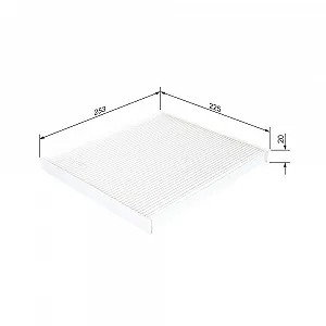 Фільтр салону BOSCH 1 987 432 269 для GMC CHEVROLET HYUNDAI KIA - Фото 1