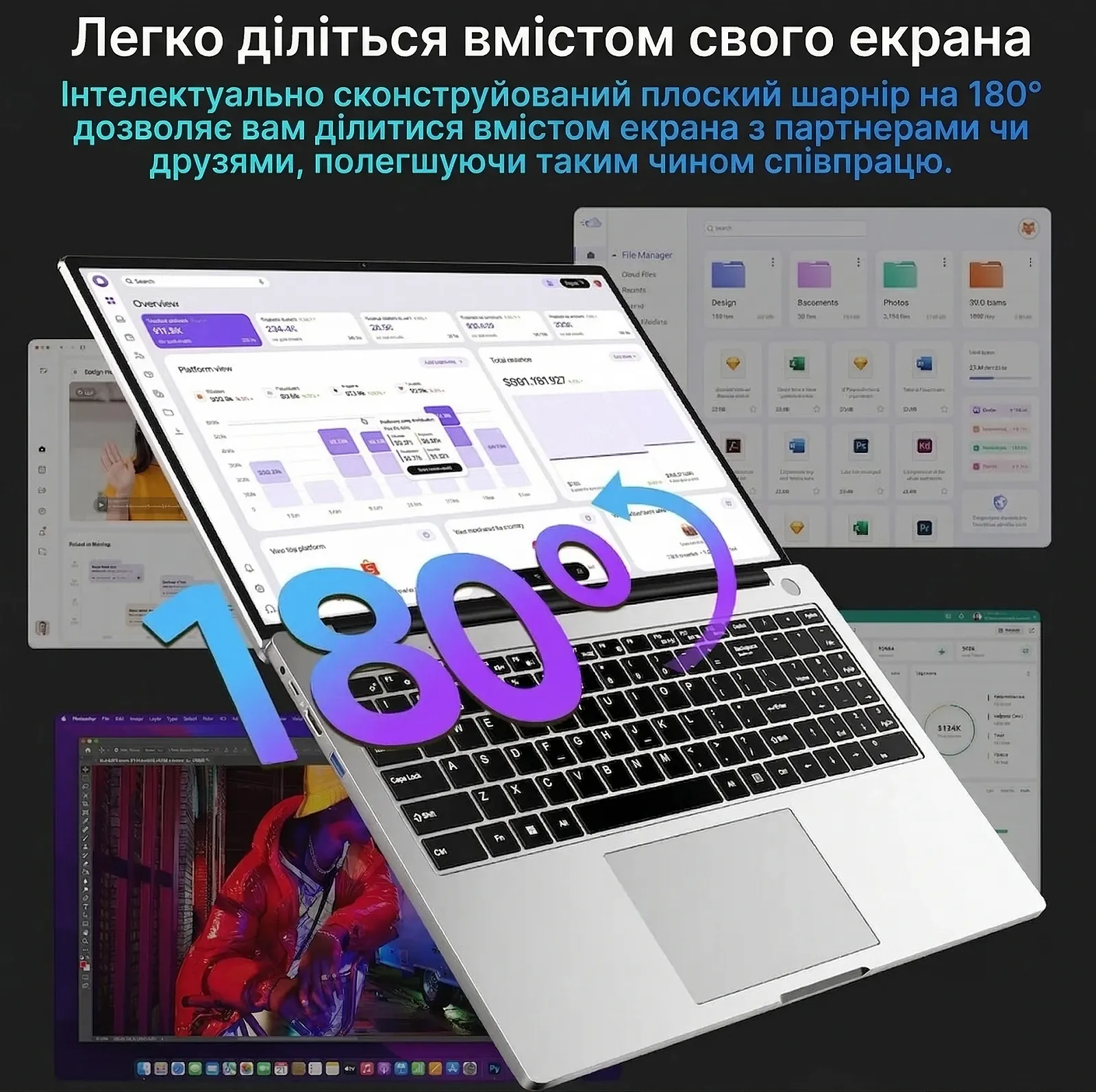 Ноутбук 14'' BVATE B9 Intel Core i3-1000NG4 16GB SSD 512GB Win11 Алюмінієвий корпус (UKR), фото №4 Ноутбук 14'' BVATE B9 Intel Core i3-1000NG4 16GB SSD 512GB Win11 Алюмінієвий корпус (UKR), фото №4