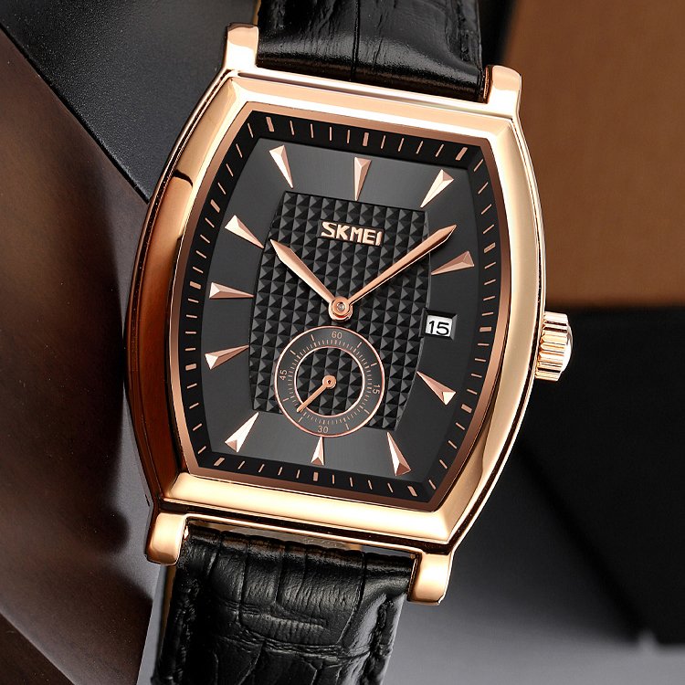 Годинник Skmei 9306RGBK Rose Gold-Black, фото №4