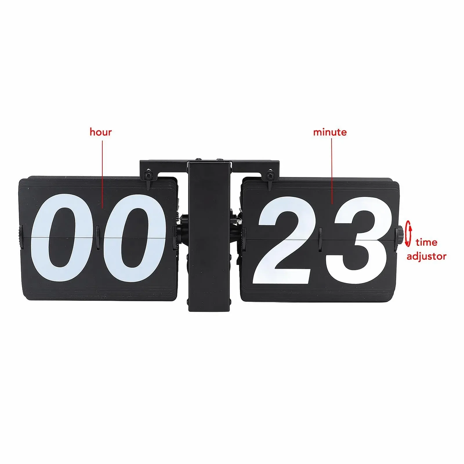 Часы PODSJD 70 мм Автоматические, Черная режиссерская хлопушка, Ретро-дизайн, фото №5