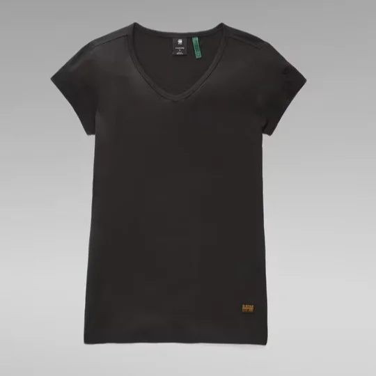 Жіноча футболка G-Star RAW Eyben Slim V-Neck T-Shirt - M, фото №4