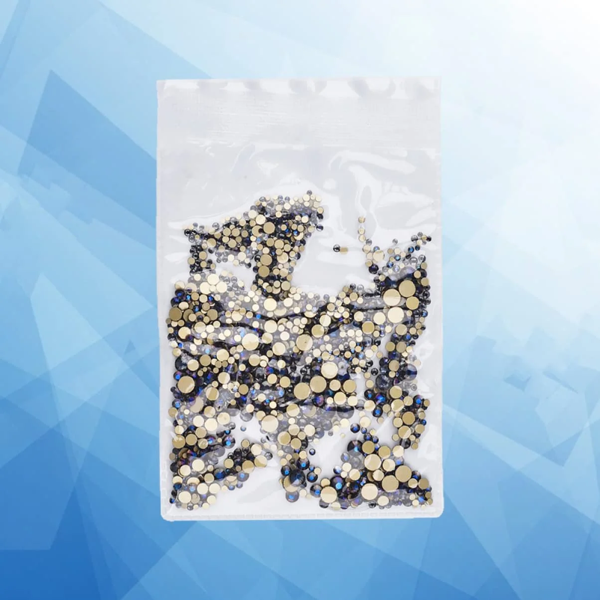 Стрази для нігтів Mikinona 1440 шт. Колір, фото №4