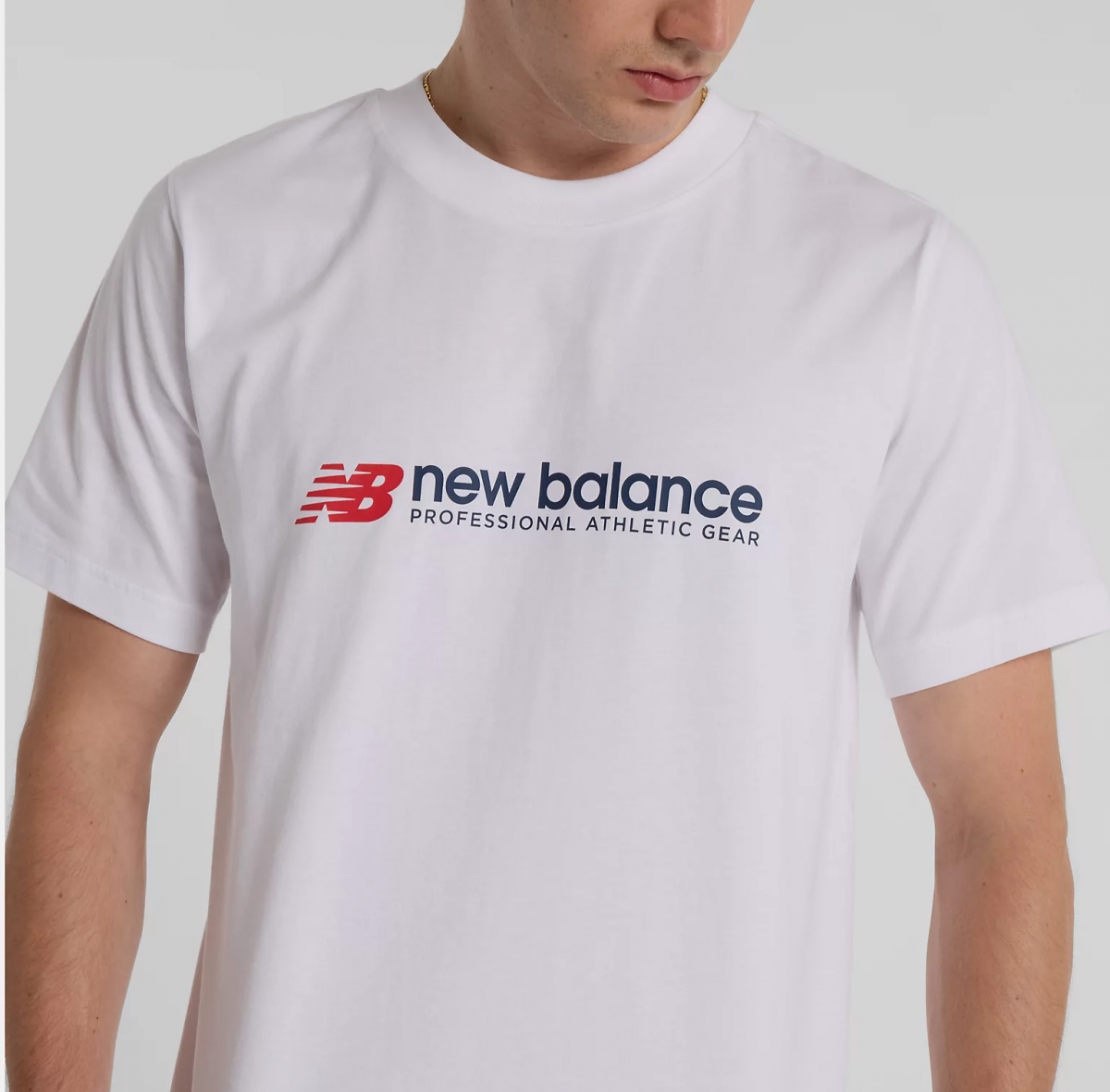 Футболка New Balance Professional Athletics MT51933WT Белый S, фото №4