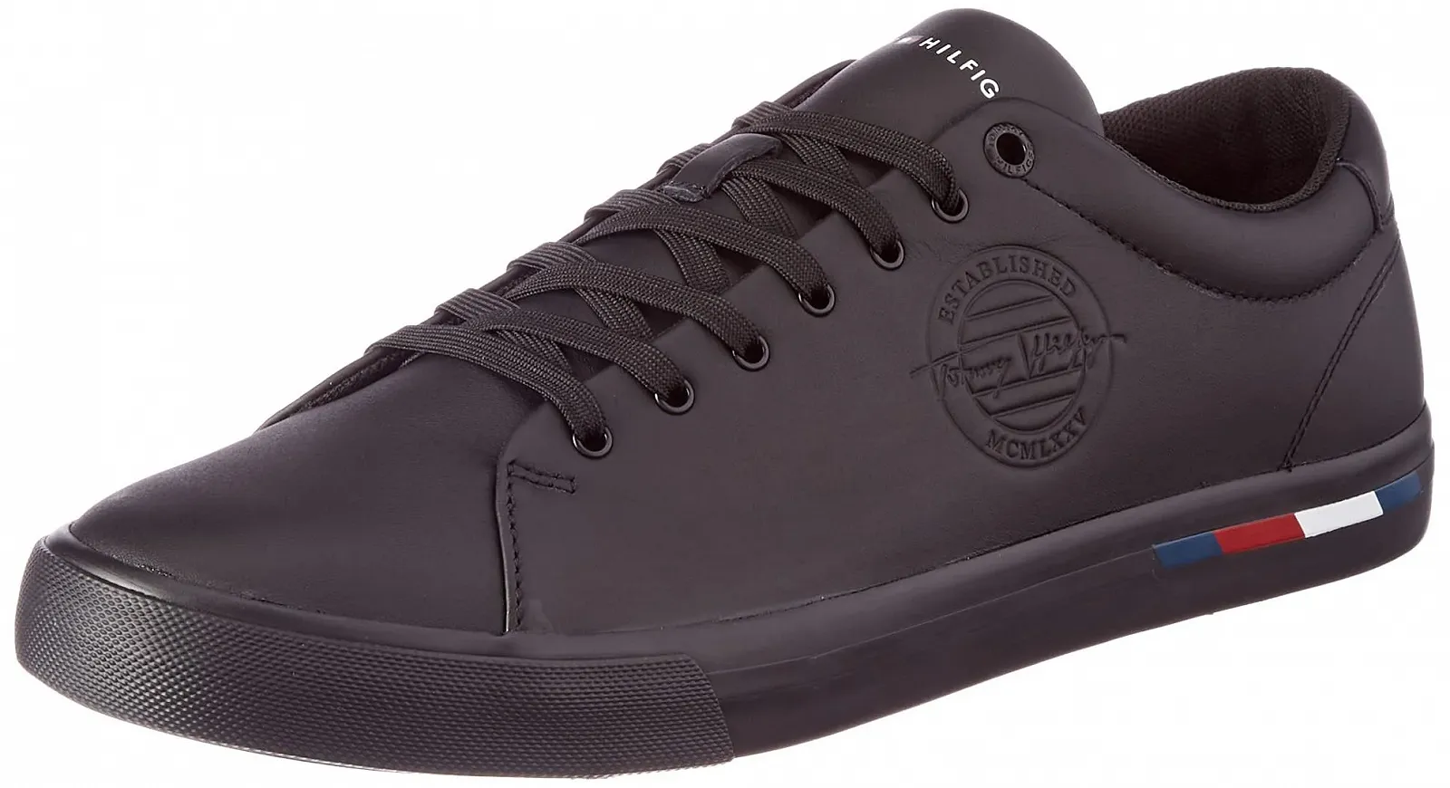 Кросівки Tommy Hilfiger Lace-Up Шкіряна Етикетка Білий, фото №1 Кросівки Tommy Hilfiger Lace-Up Шкіряна Етикетка Білий, фото №1