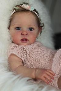 Силиконовая кукла Anano Reborn Baby Boy 20 дюймов, с весом, реалистичный вид, красные сыпи, (вкоренённые волосы) synthetic.ua - Фото 1