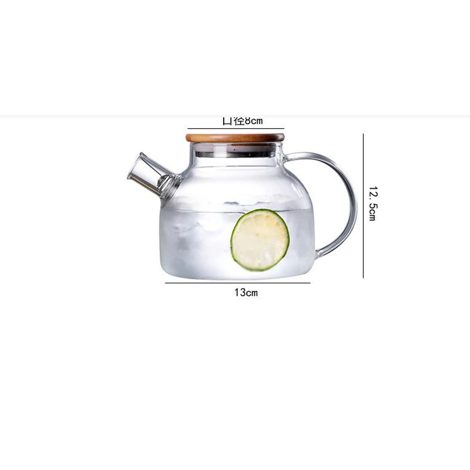 Чайник-заварник ZRQSMCX Прозорий боросилікатний Скляний, фото №3