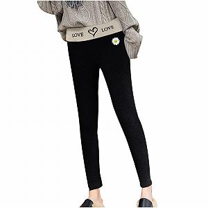Легінси Термо Fleece Thermal Underwear Lined Black Warm with Fur - Фото 1