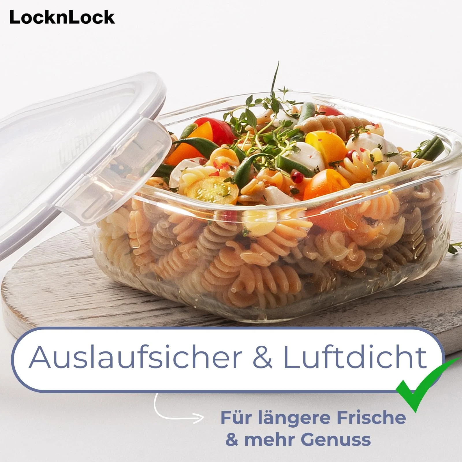 Контейнер для зберігання LocknLock OVEN GLASS 380 мл 150x110x57 мм Боросилікатне скло, фото №6 Контейнер для зберігання LocknLock OVEN GLASS 380 мл 150x110x57 мм Боросилікатне скло, фото №6