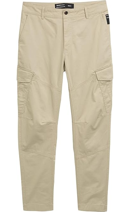 Штани Denim Men's Regular Tapered Cargo Pants 1042559-35723 Tom Tailor Бежевий M, фото №5
