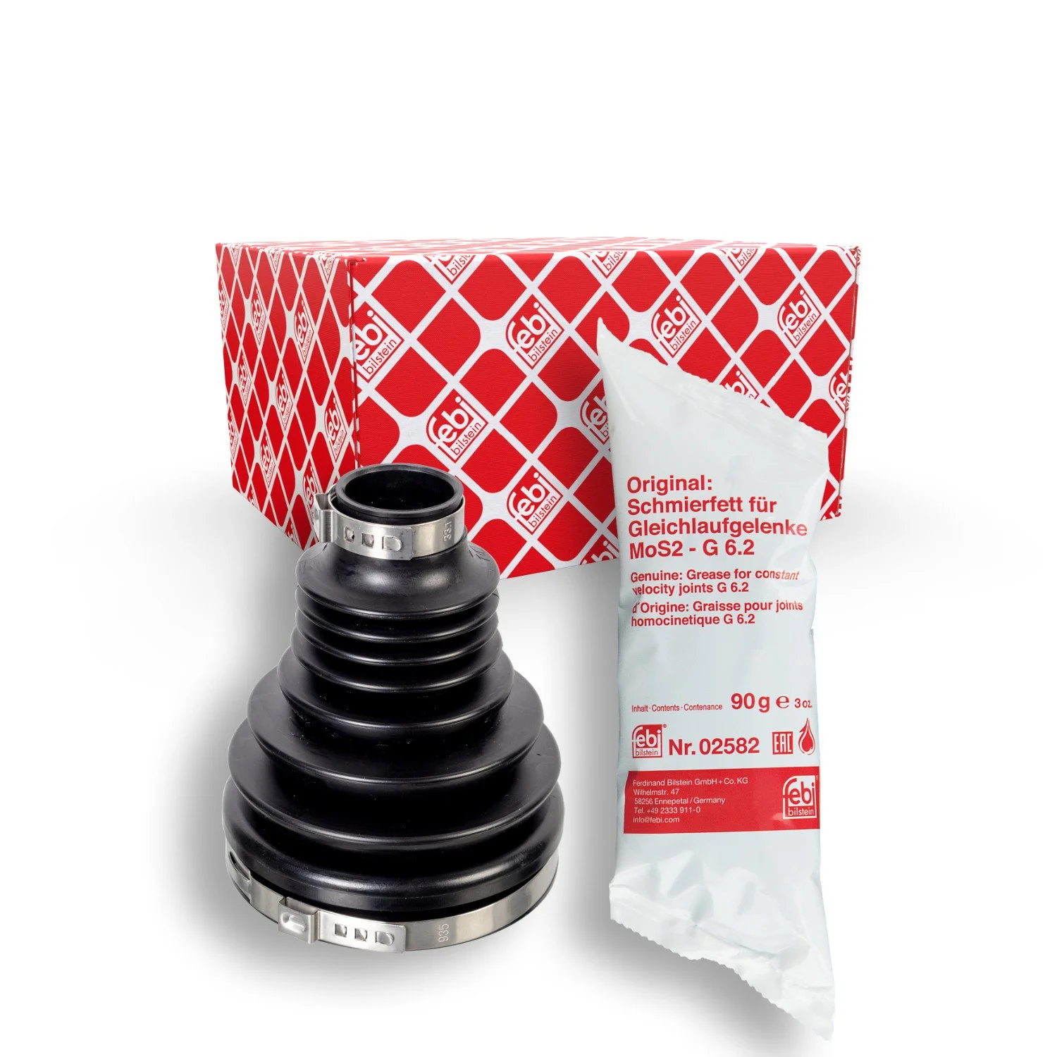 Комплект пыльника приводного вала FEBI BILSTEIN 175529 AUDI VW передняя ось, фото №1