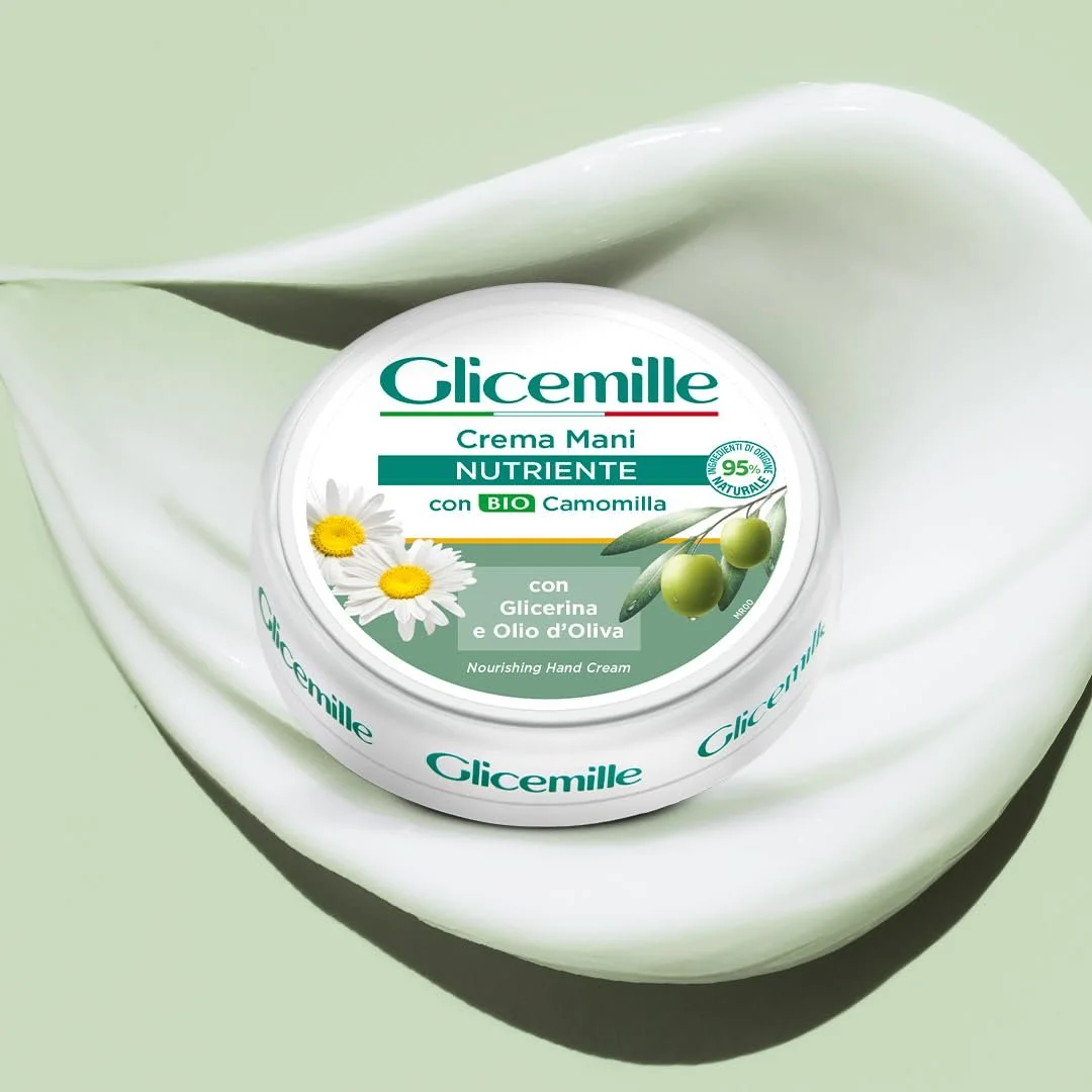 Крем для рук GLICEMILLE Живильний з гліцерином та оливковою олією 100мл, фото №3