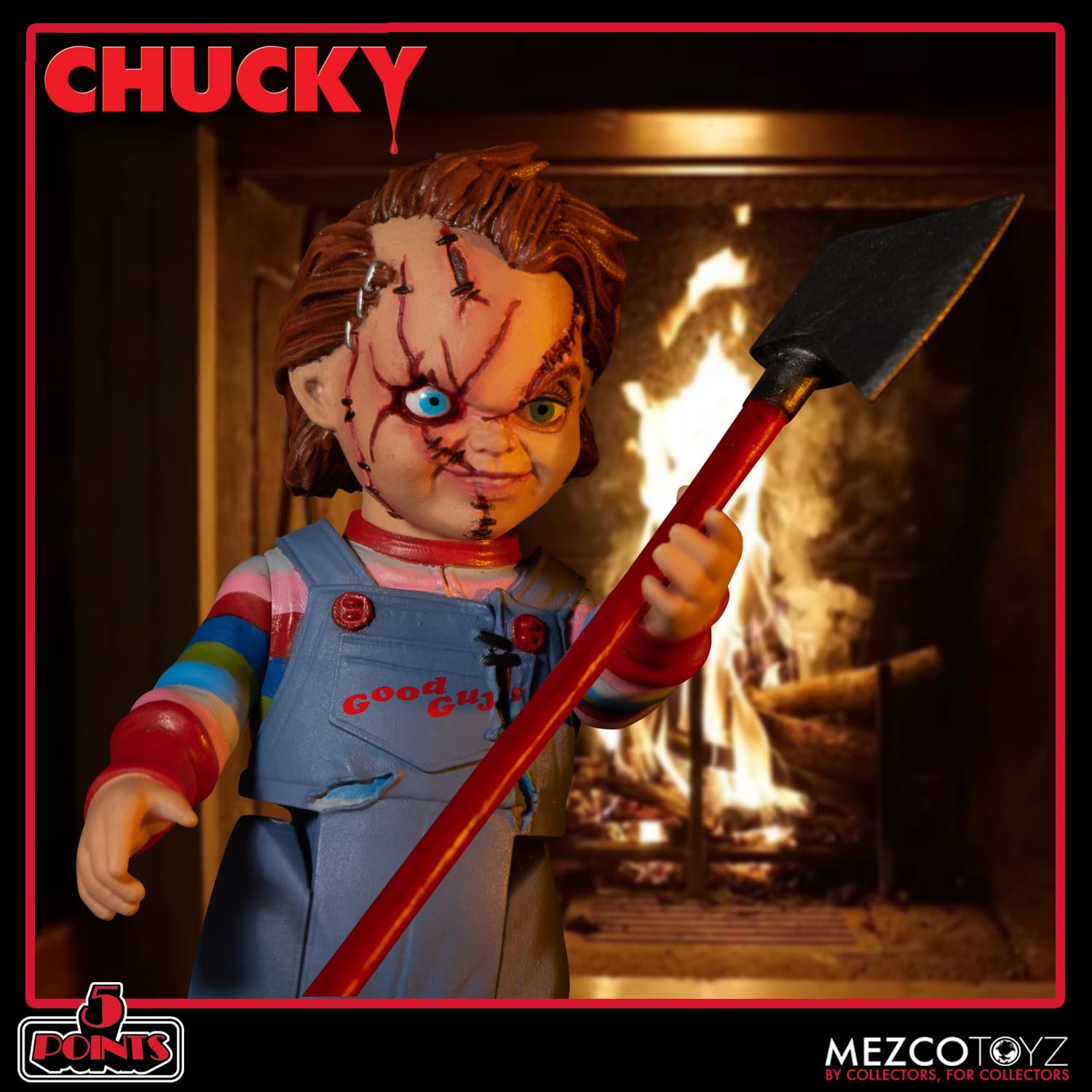 Фігурки Mezco 5 Points Chucky Deluxe Set пластик, фото №8