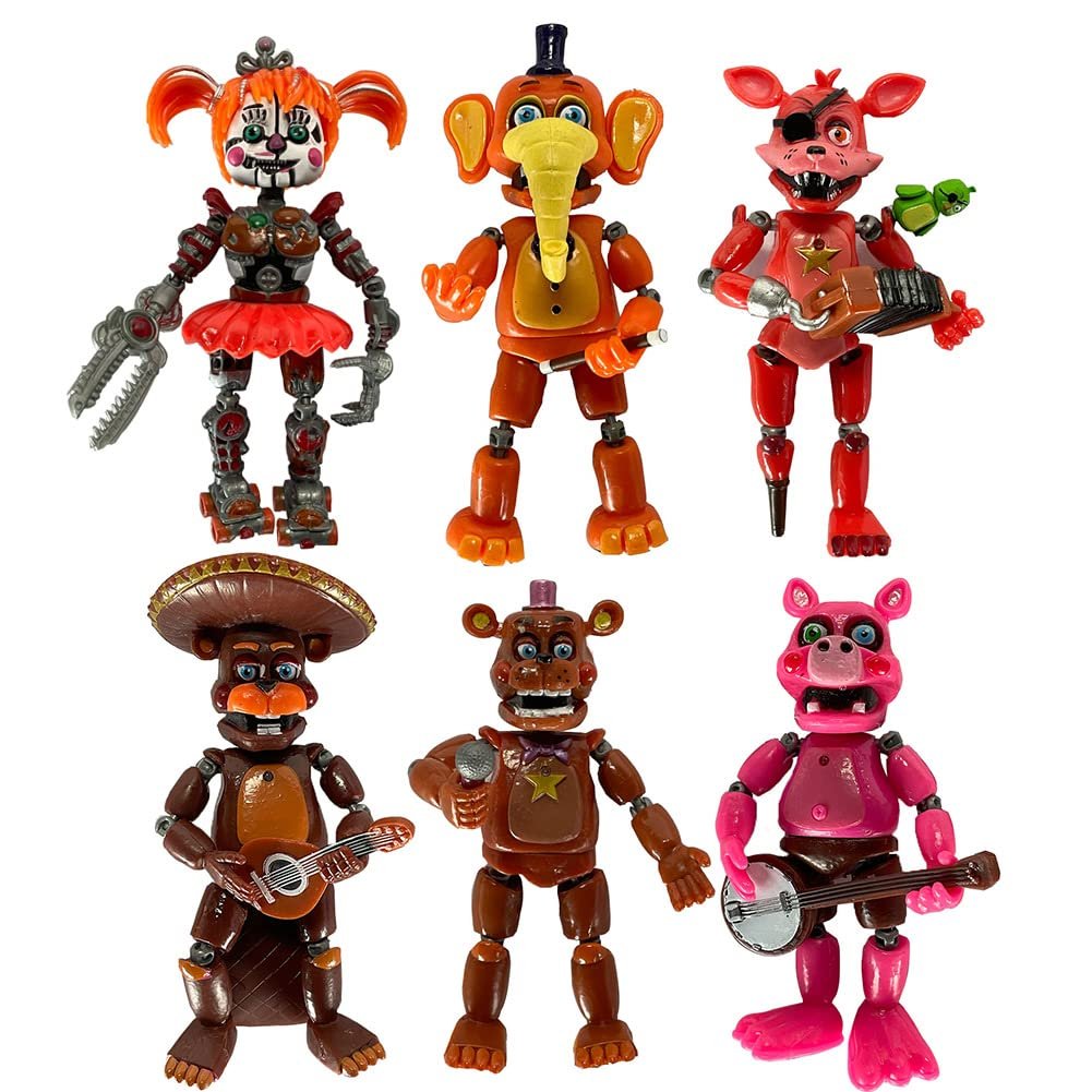 Набір фігурок FNAF, 6 шт., фото №1