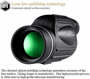 Бінокль Vogelbeobachtungs Fernglas 13x50 Великий HD-Окуляр Широке поле зору Вбудований далекомір Good synthetic.ua - Фото 1
