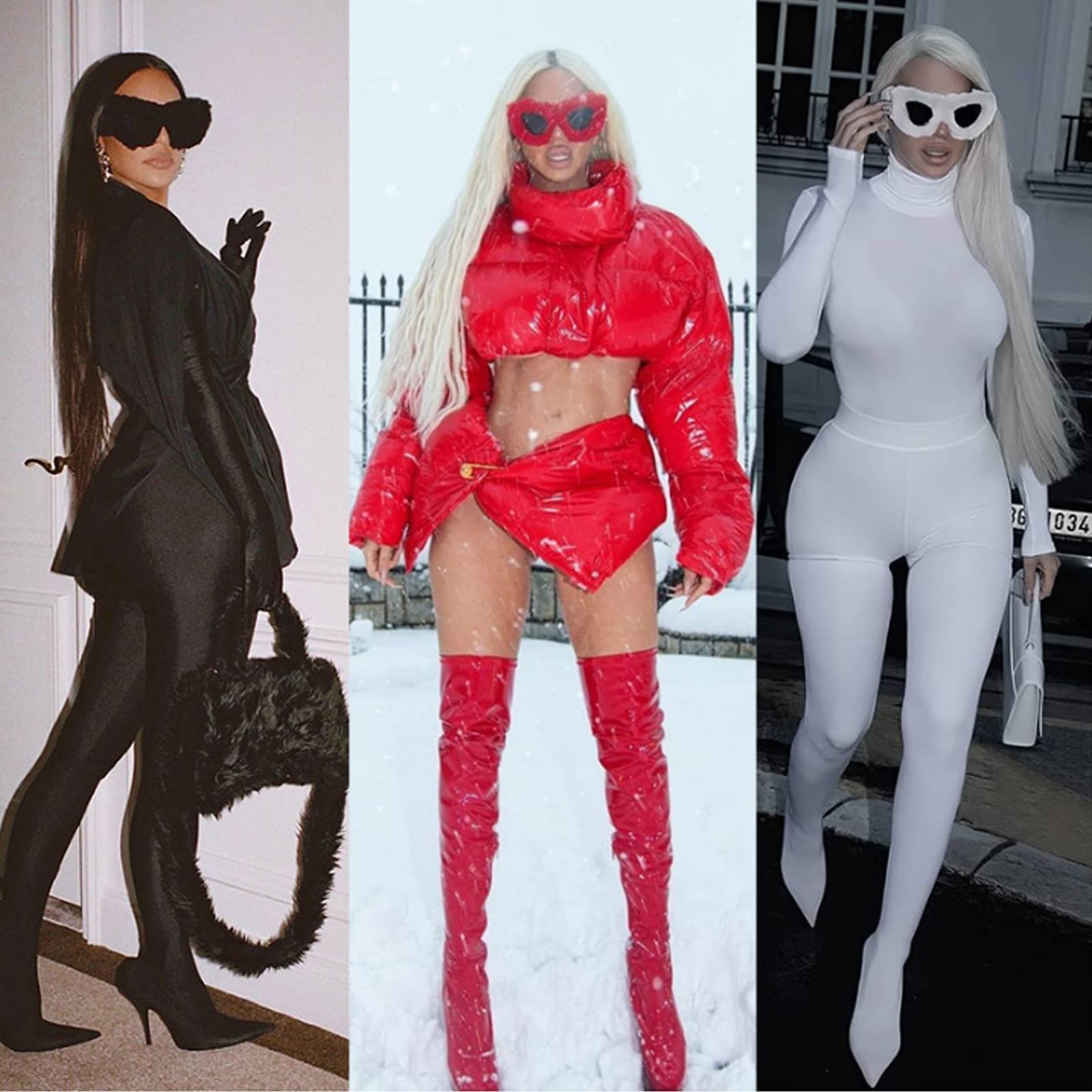 Сонцезахисні окуляри Котяче око Dollger Великі для вечірок Жіночі: Котяче око, фото №4