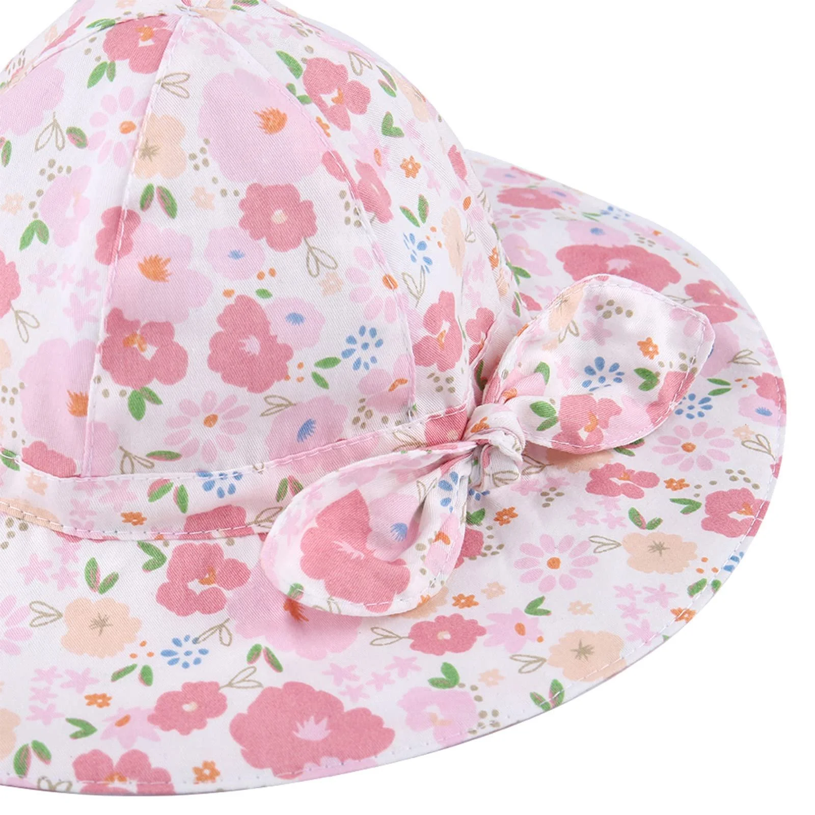 Панама дитяча бавовняна з принтом мультфільмів широкі поля регульована повітропроникна, фото №8