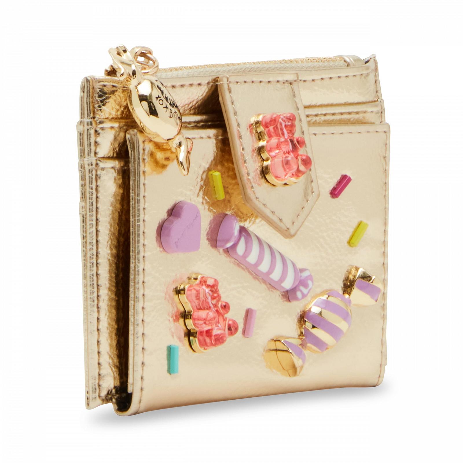 Кошелек-бифолд Betsey Johnson Candy Золотой One Size, фото №2