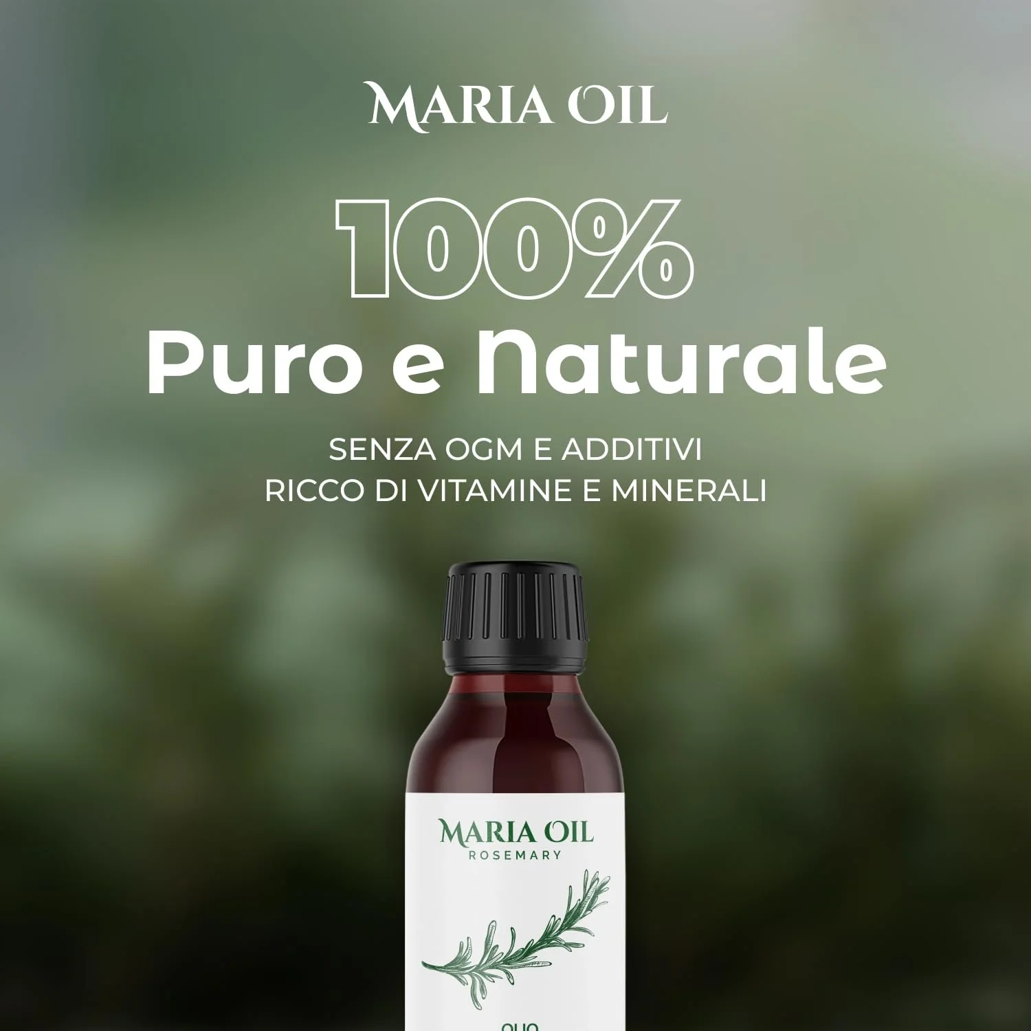 Ефірна олія Розмарину для росту волосся 100 мл, фото №4