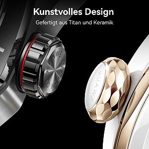 Смарт-годинник HUAWEI Watch GT 5 Pro 42 мм, Artistic Design, професійні спортивні функції, відстеження здоров'я, моніторинг ЕКГ, до 7 днів роботи батареї, GPS, iOS і Android synthetic.ua - Фото 1