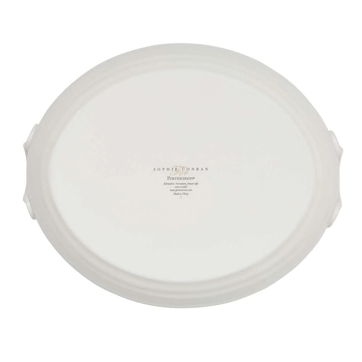 Овальная форма для запекания Portmeirion Sophie Conran Collection White Малая 3.5 PT Белая, фото №5