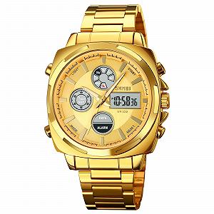 Годинник Skmei 1673 Gold-Gold - Фото 1