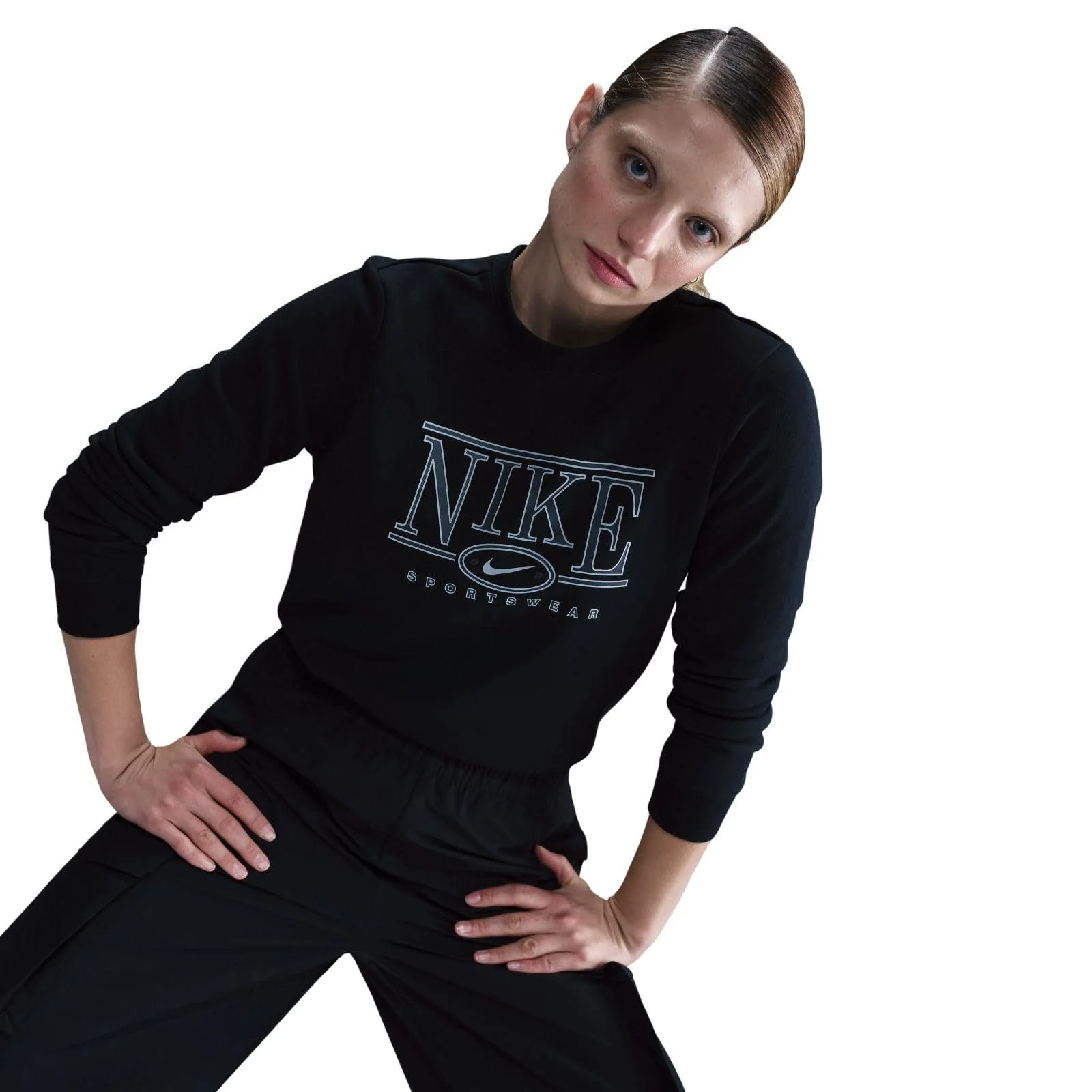 Кофта Nike Sportswear Club Fleece Жіноча Логотип HJ0979, фото №4 Кофта Nike Sportswear Club Fleece Жіноча Логотип HJ0979, фото №4