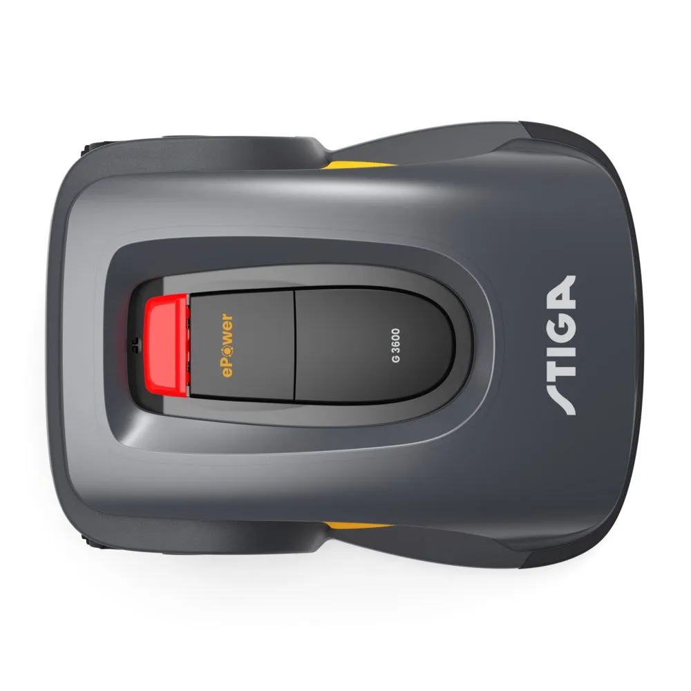 Газонокосилка-робот Stiga G 3600 / Аккумуляторная / 270 мин работы / 4G GPS APP-управление / до 3600 м² / 26 см ширина кошения / Серый, фото №6
