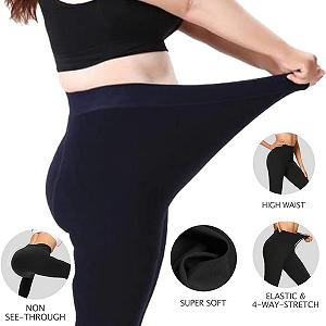 Леггинсы RASH ACCESSORIES Зимние Термальные на Флисе Черный Размер 10-20 synthetic.ua - Фото 1