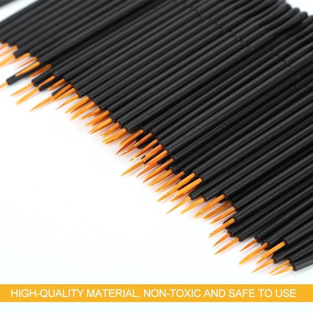 Кисти Make-Up Disposable Eyeliner Brushes Hard Head Liquid Черный, фото №4 Кисти Make-Up Disposable Eyeliner Brushes Hard Head Liquid Черный, фото №4