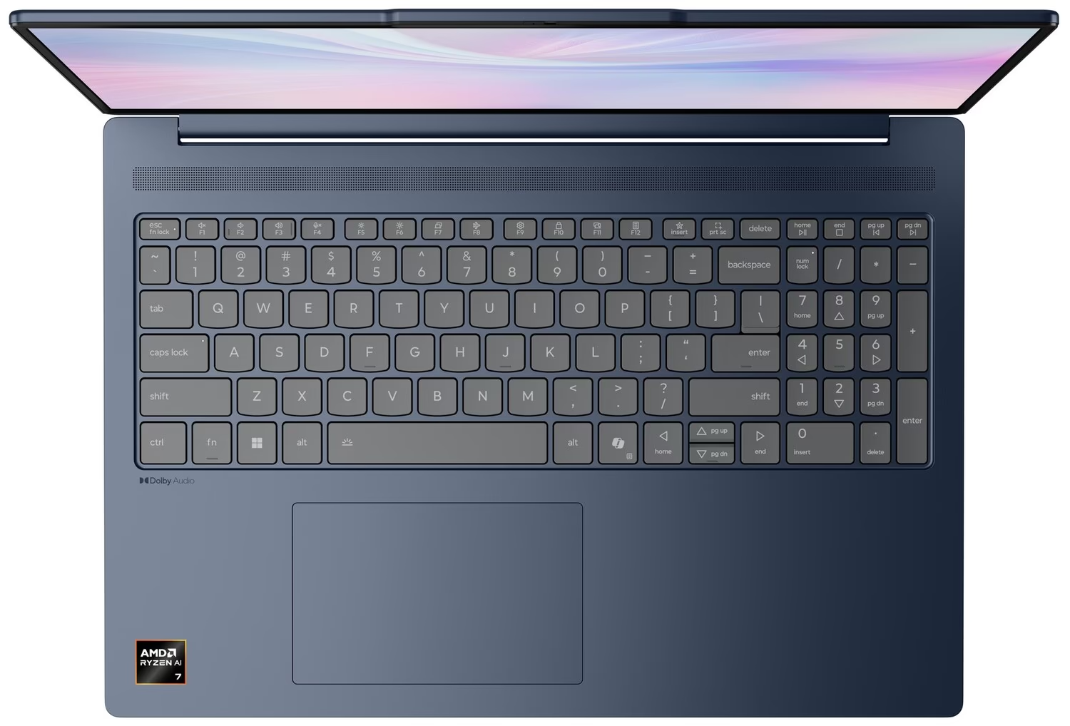 Ноутбук 16" Lenovo IdeaPad Slim 5 16ARP10 AMD Ryzen 7 7735HS RAM 32GB SSD 512GB + SSD 512GB Windows 11 Алюминиевый корпус (UKR), фото №2